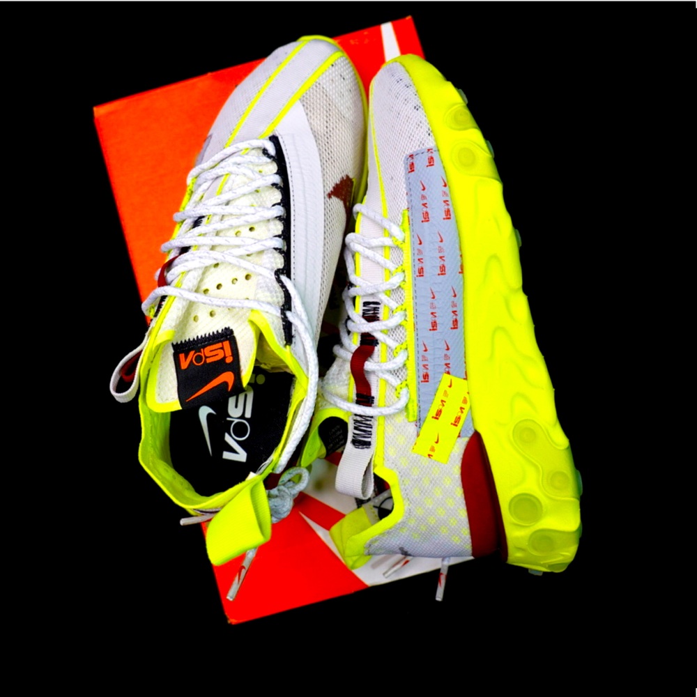Nike React ISPA : Volt Glow
